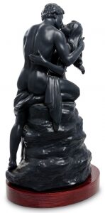 Porcelain statuette "Lovers"