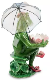 Керамическая статуэтка "Лягушка"