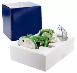 Керамическая статуэтка "Лягушка"