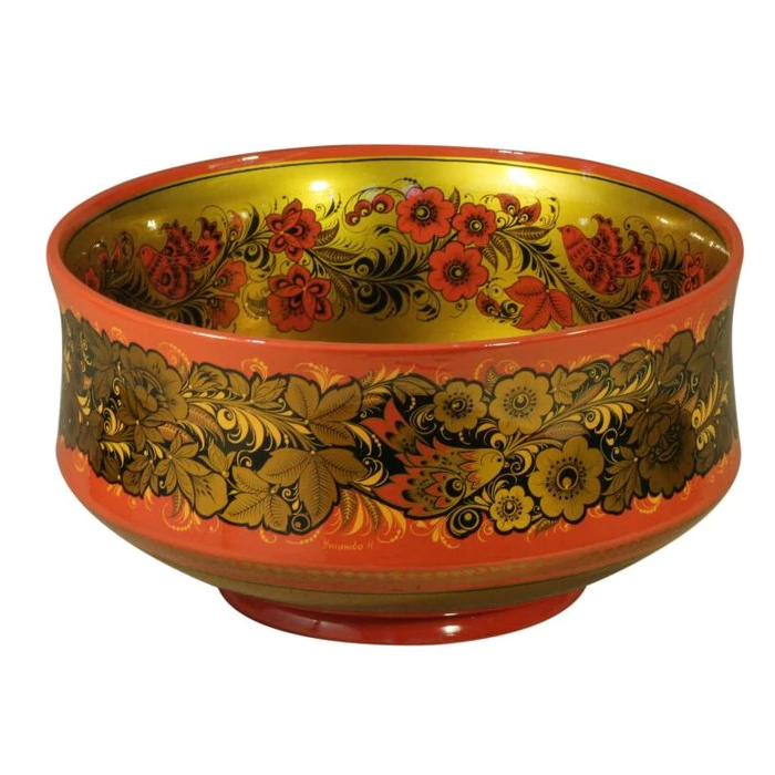 Khokhloma's "Bird" cup