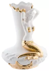 Фарфоровая ваза "Русалка"