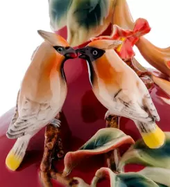 Фарфоровая ваза "Цветы Дурмана"