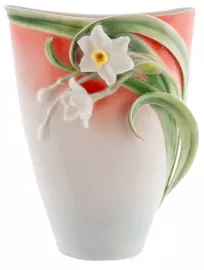 Фарфоровая ваза "Нарциссы"