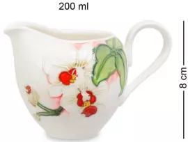 Чайный сервиз "Королевская орхидея" на 6 персон, 15 предметов