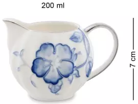 Чайный сервиз "Голубая бабочка" на 6 персон, 15 предметов