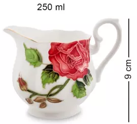 Чайный сервиз "Золотая Роза Рафаэлло" на 6 персон, 15 предметов