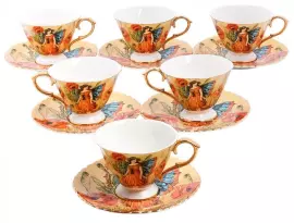Чайный сервиз "Дольче Вита" на 6 персон (12 предметов)