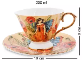 Чайный сервиз "Дольче Вита" на 6 персон (12 предметов)