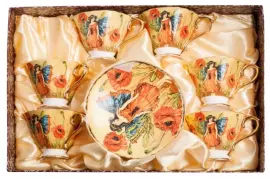 Чайный сервиз "Дольче Вита" на 6 персон (12 предметов)