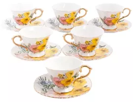 Чайный сервиз "Дольче Вита" на 6 персон (12 предметов)
