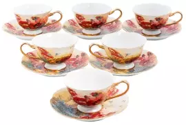 Чайный сервиз "Дольче Вита" на 6 персон (12 предметов)