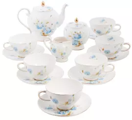 Чайный сервиз "Санта Магдалена" на 6 персон, 15 предметов