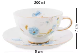 Чайный сервиз "Санта Магдалена" на 6 персон, 15 предметов