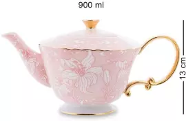 Чайный сервиз "Фиоре Дорато" на 6 персон, 15 предметов