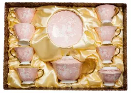 Чайный сервиз "Фиоре Дорато" на 6 персон, 15 предметов