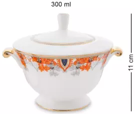 Чайный сервиз "Riomaggiore" на 6 персон, 22 предмета