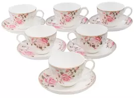 Чайный сервиз "Monte Rosa" на 6 персон (12 предметов)