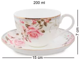 Чайный сервиз "Monte Rosa" на 6 персон (12 предметов)