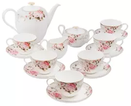 Чайный сервиз "Monte Rosa" на 6 персон, 15 предметов