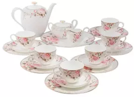 Чайный сервиз "Monte Rosa" на 6 персон, 22 предмета