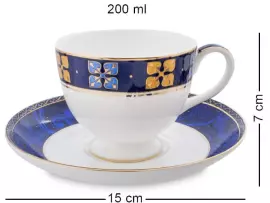 Чайный сервиз "Gold Palermo" на 6 персон (12 предметов)