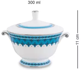 Чайный сервиз "Band-E-Rumi" на 6 персон, 22 предмета