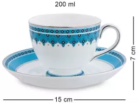 Чайный сервиз "Band-E-Rumi" на 6 персон, 15 предметов