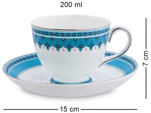 Чайный сервиз "Band-E-Rumi" на 6 персон, 15 предметов
