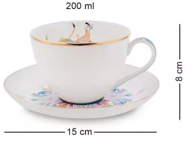 Чайный сервиз "Canzone Falena" на 6 персон, 22 предмета