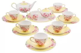 Чайный сервиз "Torino Peony" на 6 персон, 22 предмета