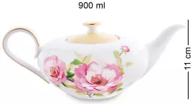 Чайный сервиз "Torino Peony" на 6 персон, 22 предмета