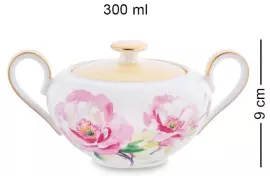 Чайный сервиз "Torino Peony" на 6 персон, 22 предмета