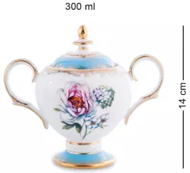 Чайный сервиз "Fiore Napoli" на 6 персон, 22 предмета