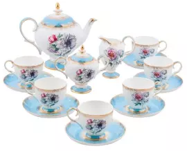 Чайный сервиз "Fiore Napoli" на 6 персон, 15 предметов