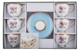 Чайный сервиз "Fiore Napoli" на 6 персон, 12 предметов