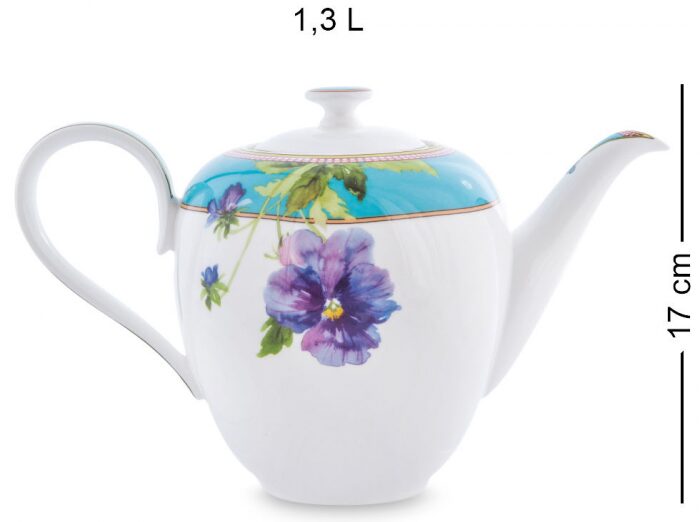 Чайный сервиз "Viola" на 6 персон, 15 предметов