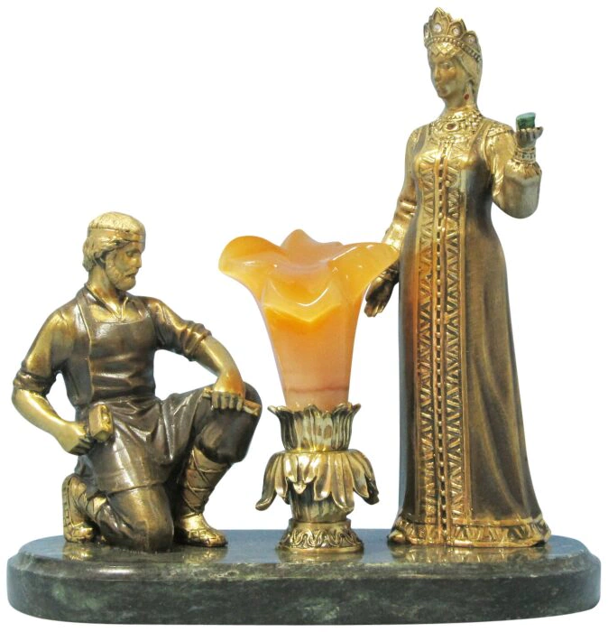Statuette "The Mistress of the Copper Mountain and Danila the master"