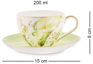 Чайный сервиз "Calla Charme" на 6 персон, 22 предмета