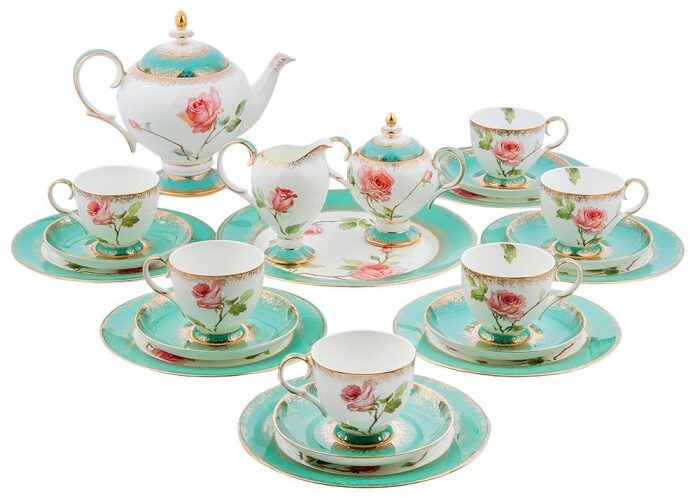 Чайный сервиз "Milano Rose" на 6 персон, 22 предмета