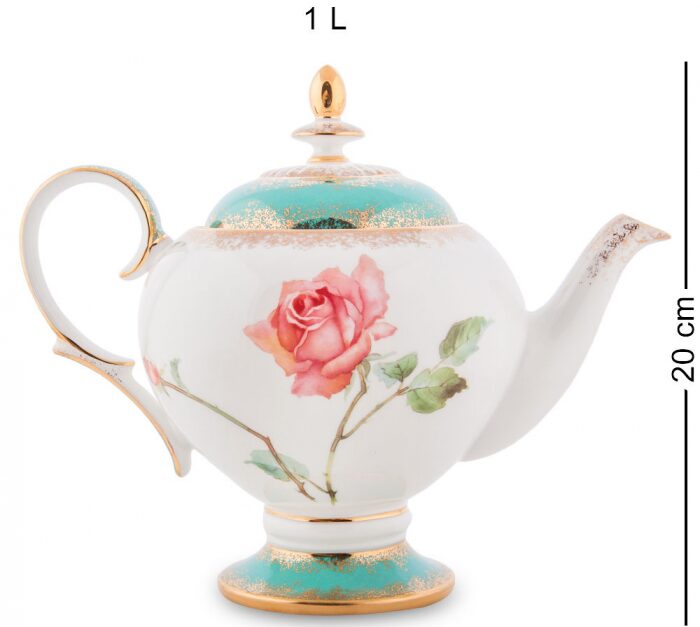 Чайный сервиз "Milano Rose" на 6 персон, 22 предмета