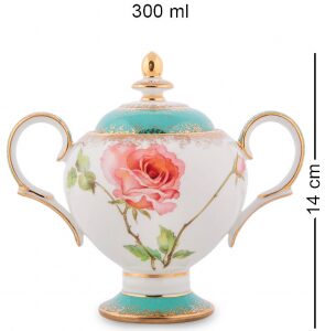Чайный сервиз "Milano Rose" на 6 персон, 15 предметов