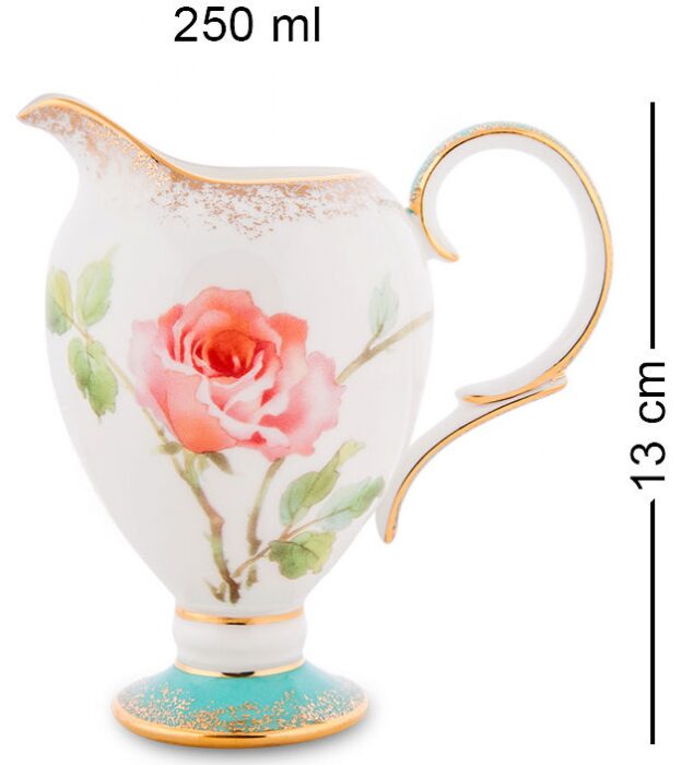 Чайный сервиз "Milano Rose" на 6 персон, 15 предметов