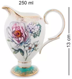 Чайный сервиз "Цветок Неаполя" на 6 персон, 15 предметов