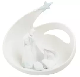 Светильник из керамики "Рождество Христово"