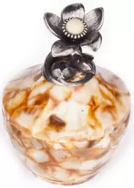 Шкатулочка для украшений "Цветок", бронза