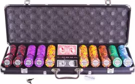Набор для покера "Турнир" (на 500 фишек)