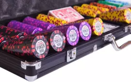 Набор для покера "Турнир" (на 500 фишек)