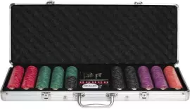 Набор для покера "Люксор Керамика" на 500 фишек