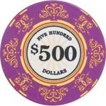 Набор для покера "Люксор Керамика" на 500 фишек