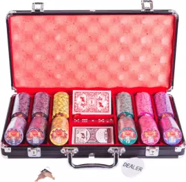 Набор для покера "Два короля" (на 300 фишек)